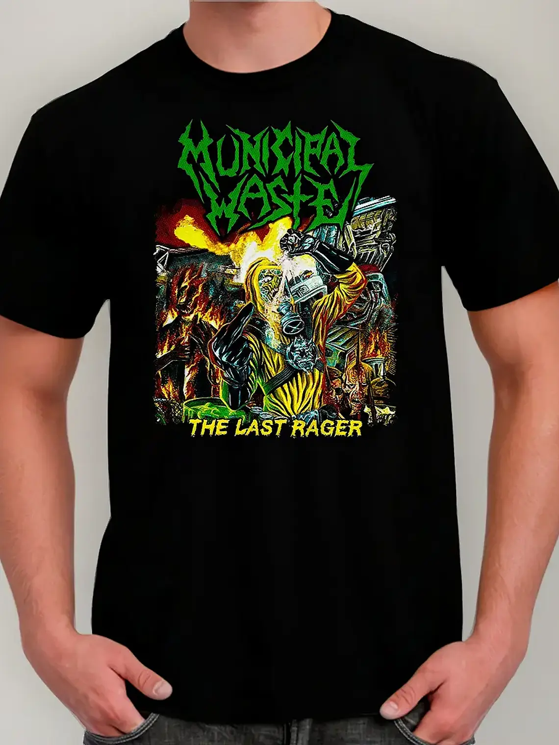 Polera Municipal Waste - Ver 03 - The Last Rager 1