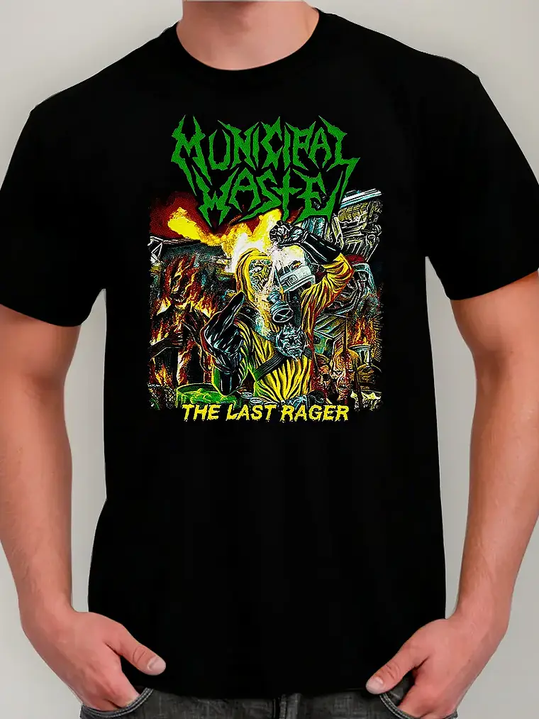 Polera Municipal Waste - Ver 03 - The Last Rager 1