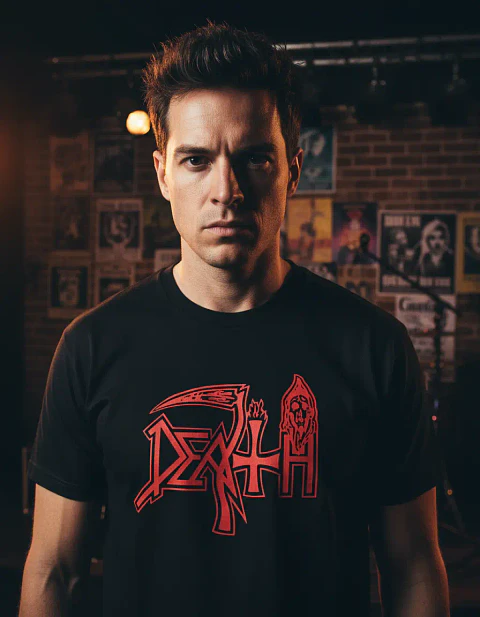 Polera Death - Ver 11 - Logo