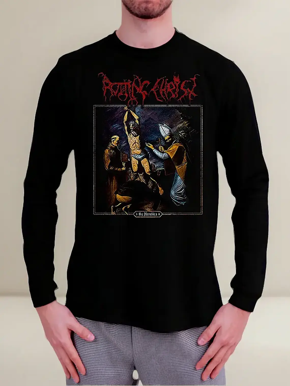 Polera Manga Larga Rotting Christ - Ver 07 - The Heretics 1