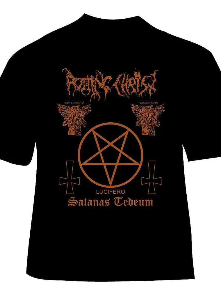 Polera Rotting Christ - Ver 02 - Satanas Tedeum 1