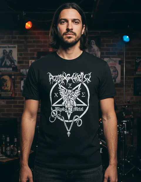 Polera Rotting Christ - Ver 15 - Satanas Tedeum