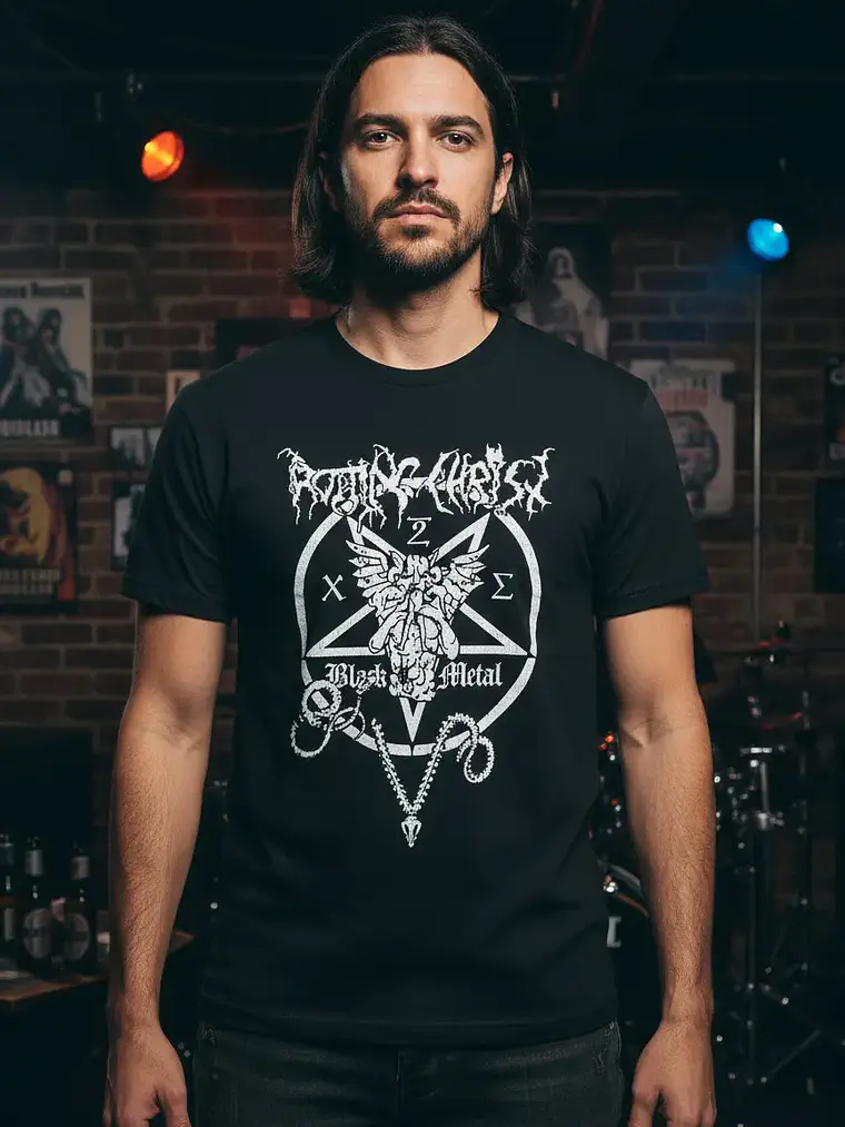 Polera Rotting Christ - Ver 15 - Satanas Tedeum 1