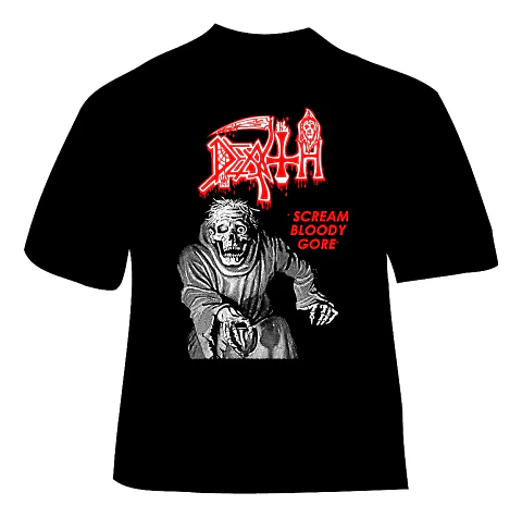 Polera Death - Ver 15 - Scream Bloody Gore