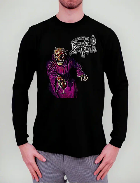 Polera Manga Larga Death - Ver 16 - Scream Bloody Gore