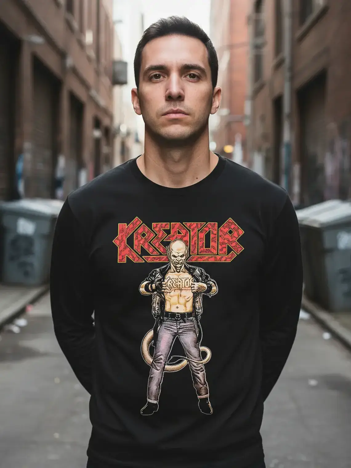 Polera Manga Larga Kreator - Ver 25 - Vale Gamess 1