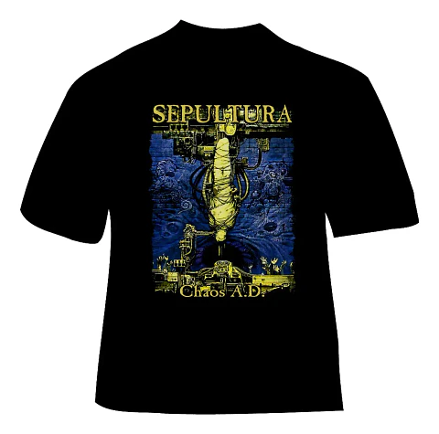 Polera Sepultura - Ver 12 - Chaos A. D.
