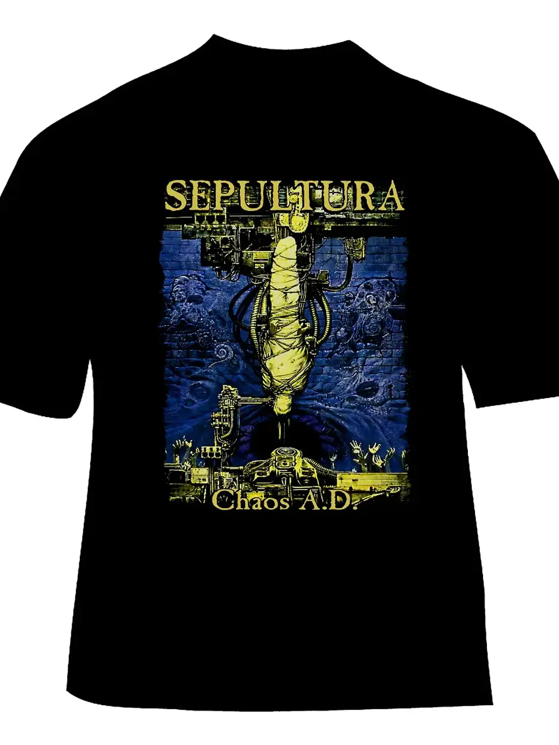 Polera Sepultura - Ver 12 - Chaos A. D. 1