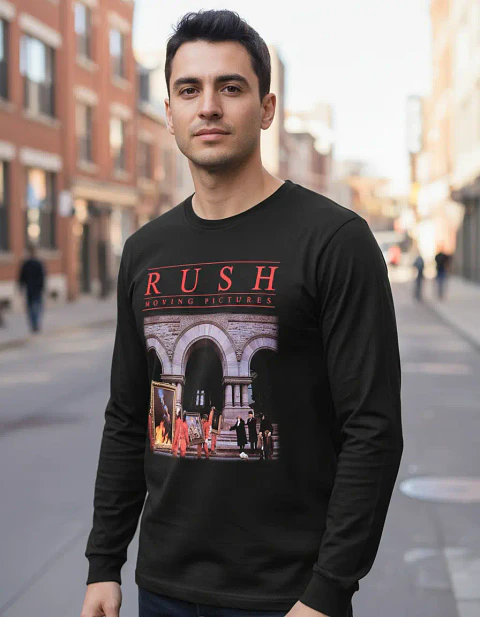 Polera Manga Larga Rush - Ver 07 - Moving Pictures
