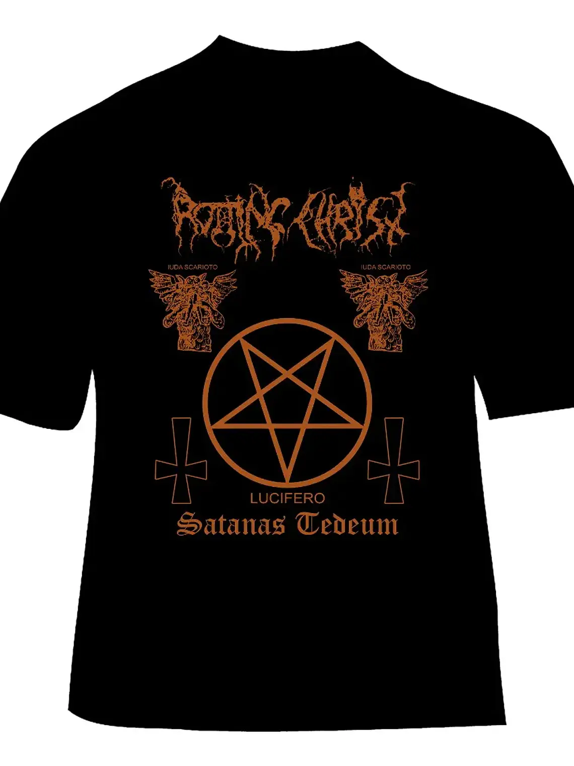 Polera Rotting Christ - Ver 02 - Satanas Tedeum 1