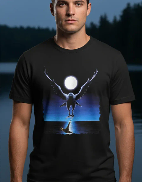 Polera Amorphis - Ver 01 - Black Winter Day