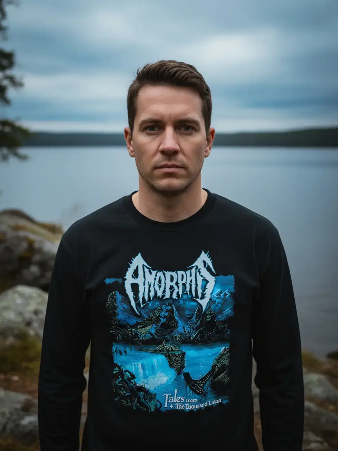 Polera Manga Larga Amorphis - Ver 04 - Tales From The Thousa 1