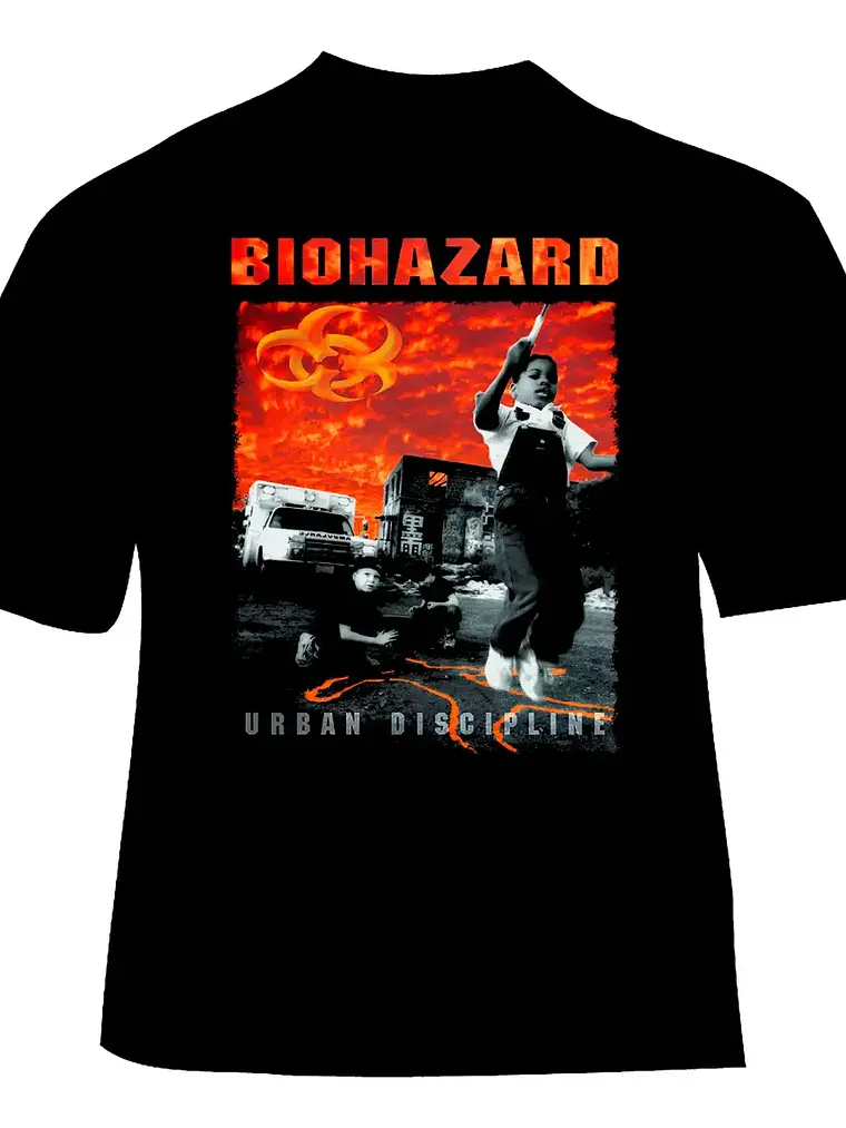 Polera Biohazard - Ver 04 - Urban Discipline 1