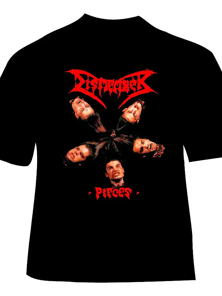 Polera Dismember - Ver 14 - Pieces 1