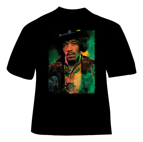 Polera Jimi Hendrix - Ver 01 - Vale Gamess