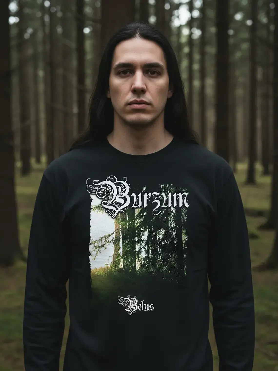 Polera Manga Larga Burzum - Ver 01 - Belus 1