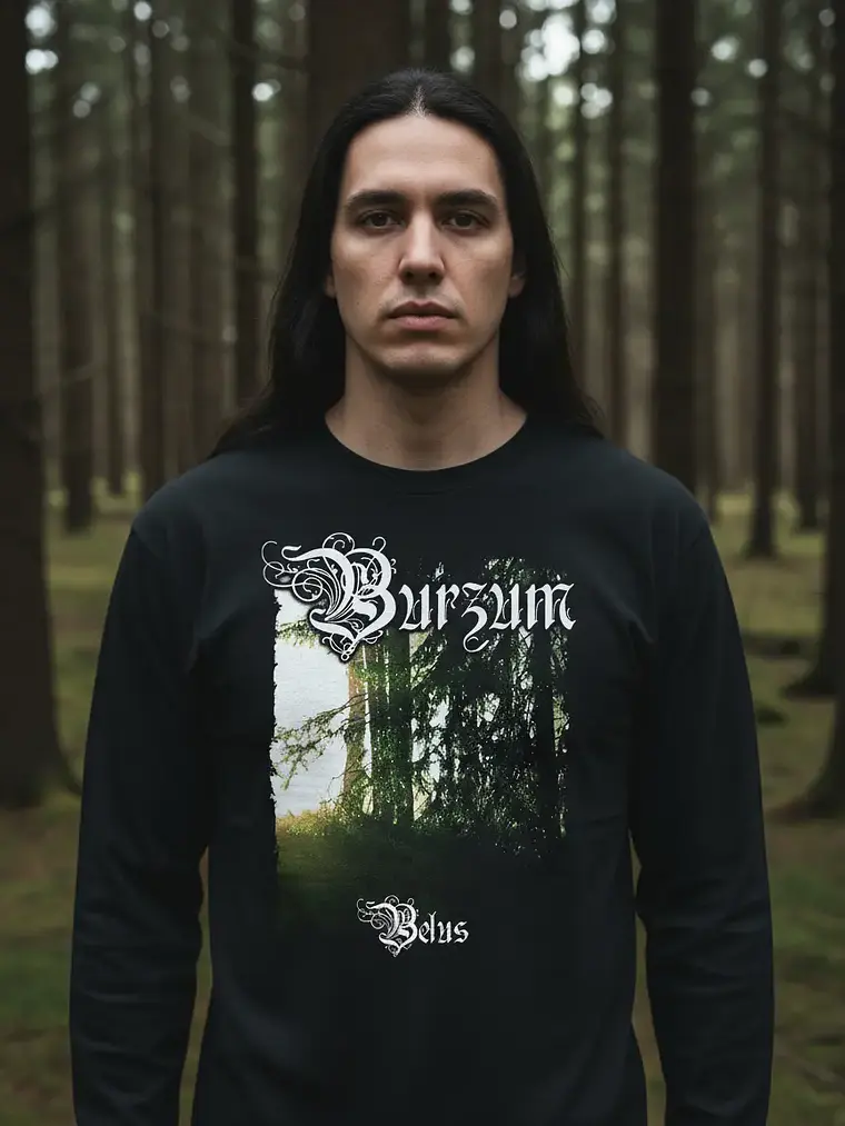 Polera Manga Larga Burzum - Ver 01 - Belus 1