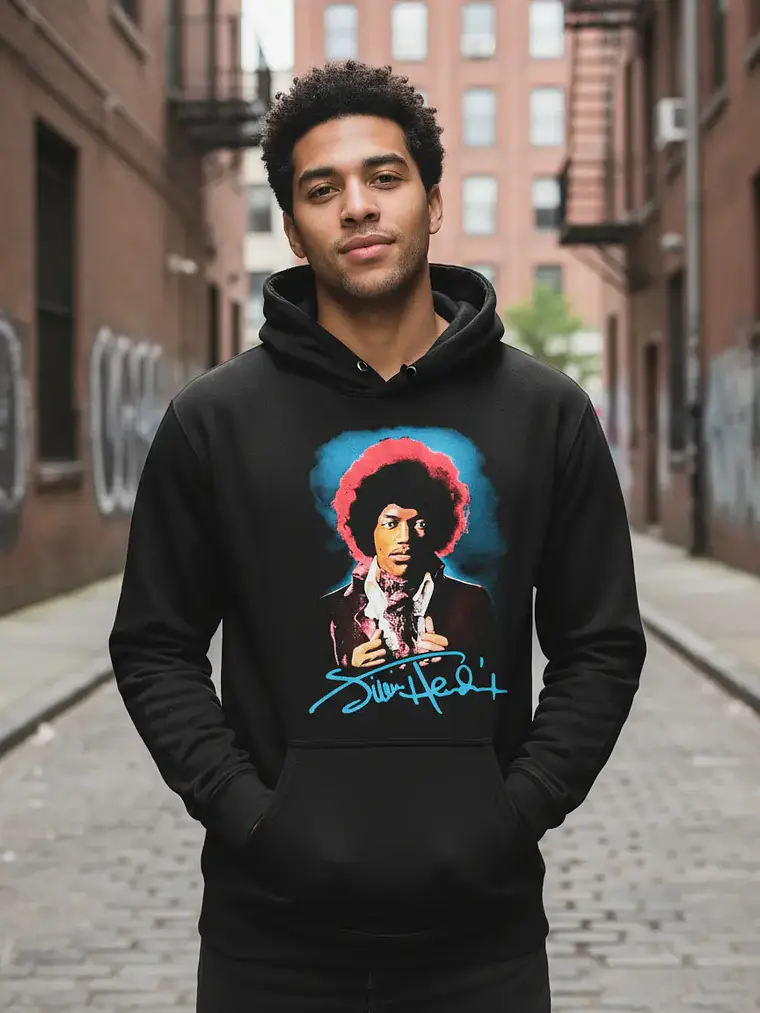 Poleron Jimi Hendrix - Ver 04 - Vale Gamess 1