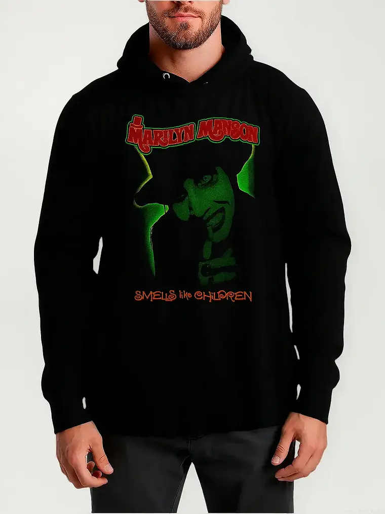 Poleron Marilyn Manson - Ver 03 - Smells Like Children 1