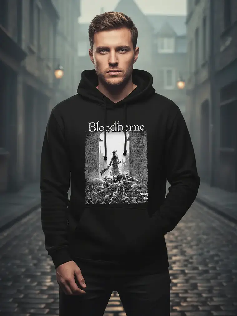 Poleron Bloodborne - Ver 03 - Vale Gamess 1