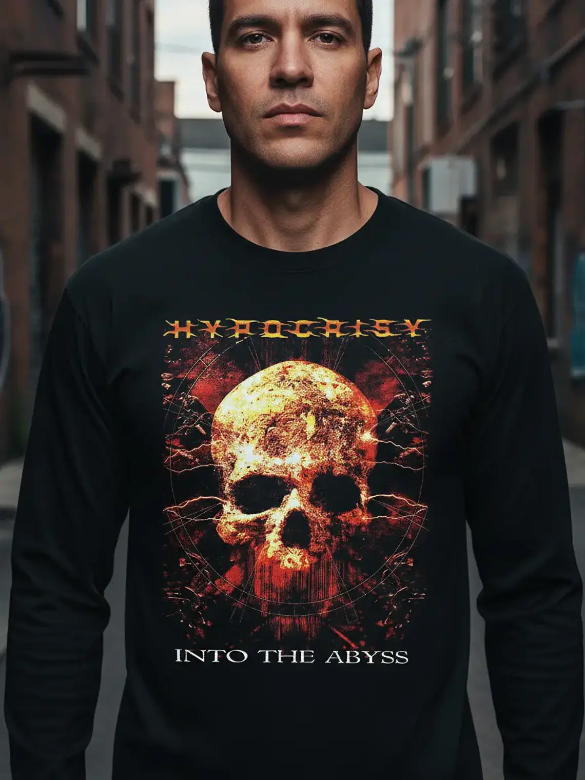 Polera Manga Larga Hypocrisy - Ver 06 - Into The Abyss 1