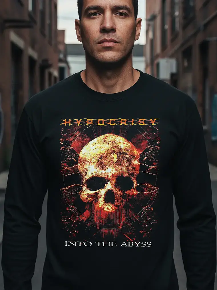 Polera Manga Larga Hypocrisy - Ver 06 - Into The Abyss 1