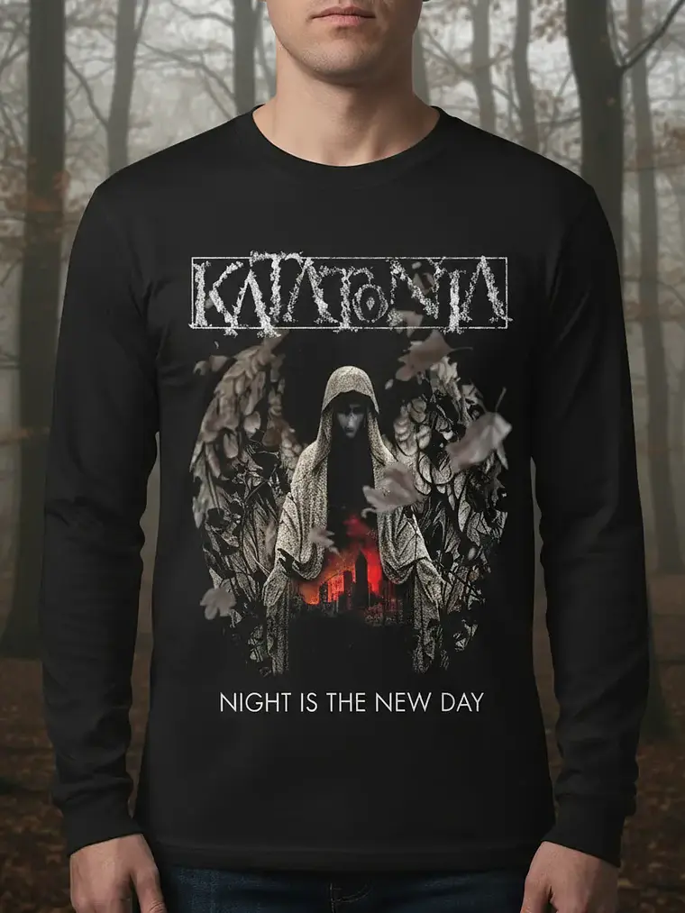 Polera Manga Larga Katatonia - Ver 11 - Night Is The New Day 1