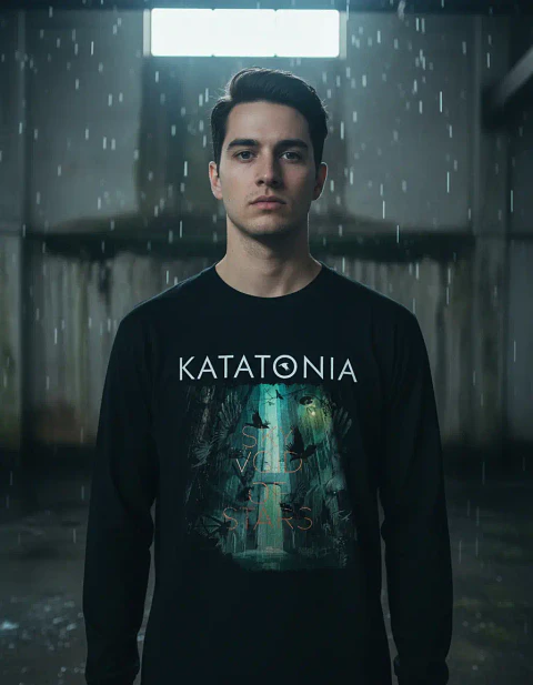 Polera Manga Larga Katatonia - Ver 12 - Sky Void Of Stars