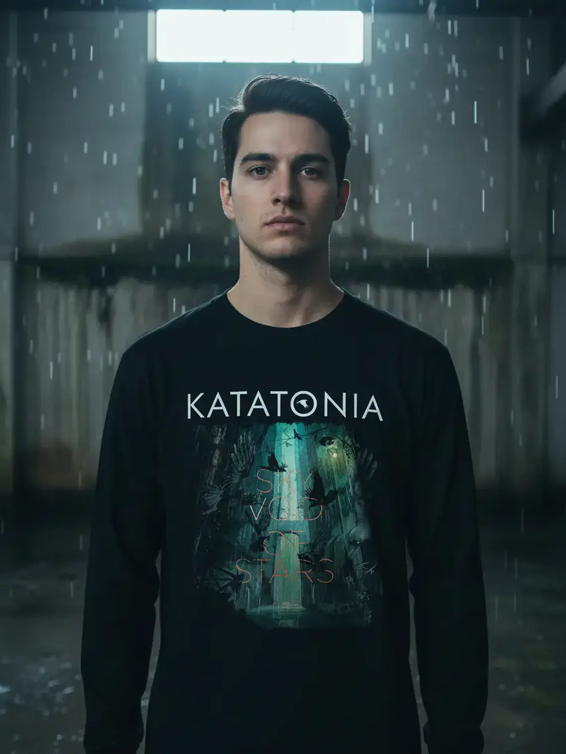 Polera Manga Larga Katatonia - Ver 12 - Sky Void Of Stars 1