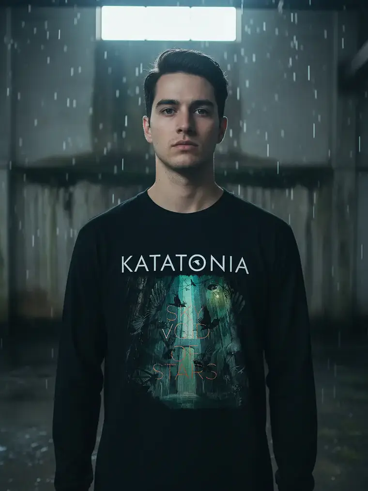 Polera Manga Larga Katatonia - Ver 12 - Sky Void Of Stars 1