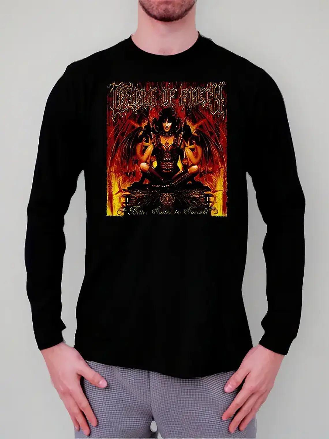 Polera Manga Larga Cradle Of Filth - Ver 14 - Bitter Suites 1