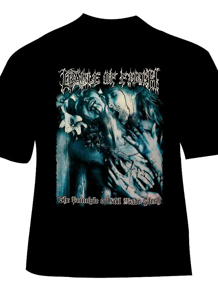 Polera Cradle Of Filth - Ver 19 - The Principle Of Evil Made 1