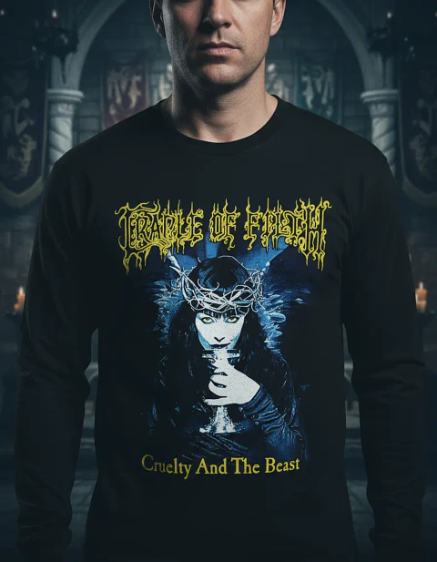 Polera Manga Larga Cradle Of Filth - Ver 05 - Cruelty And Th