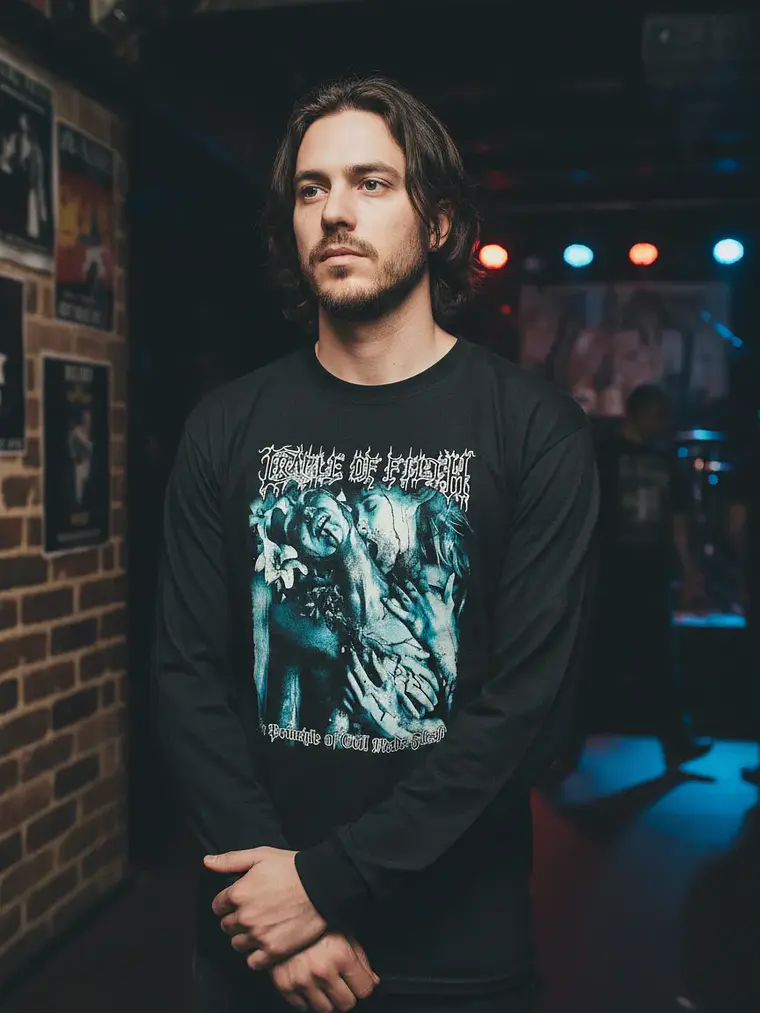 Polera Manga Larga Cradle Of Filth - Ver 19 - The Principle 1