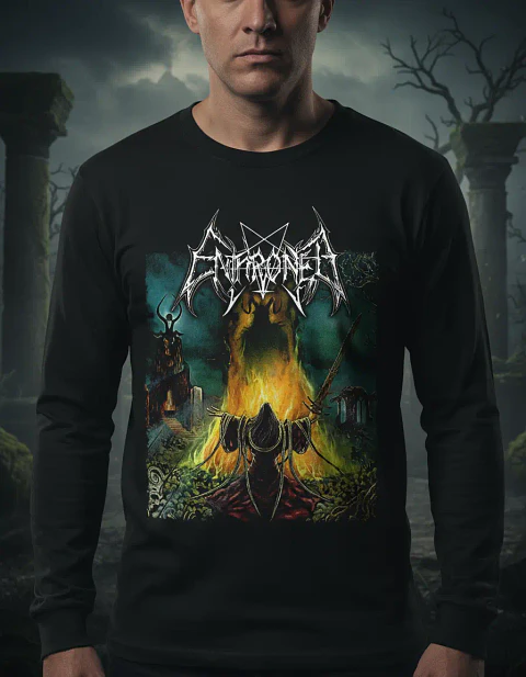 Polera Manga Larga Enthroned - Ver 02 - Prophecies Of Pagan