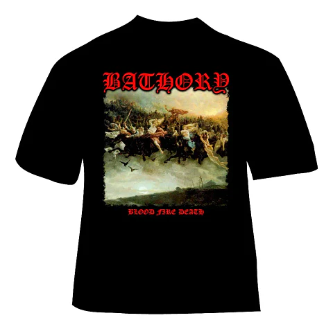 Polera Bathory - Ver 18 - Blood Fire Death