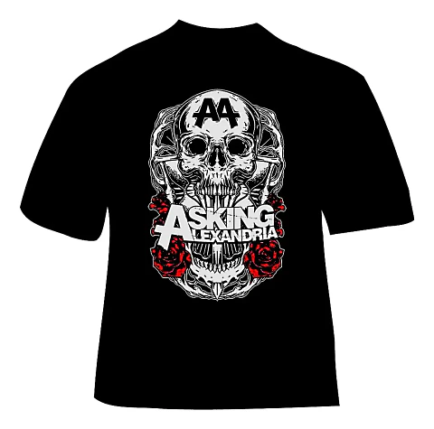 Polera Asking Alexandria - Ver 02 - Vale Gamess