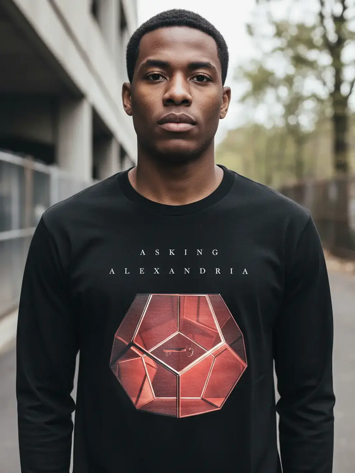 Polera Manga Larga Asking Alexandria - Ver 04 - Vale Gamess 1