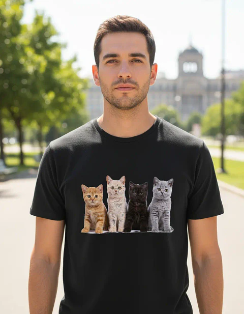 Polera Gato - Ver 04 - Michi - Vale Gamess