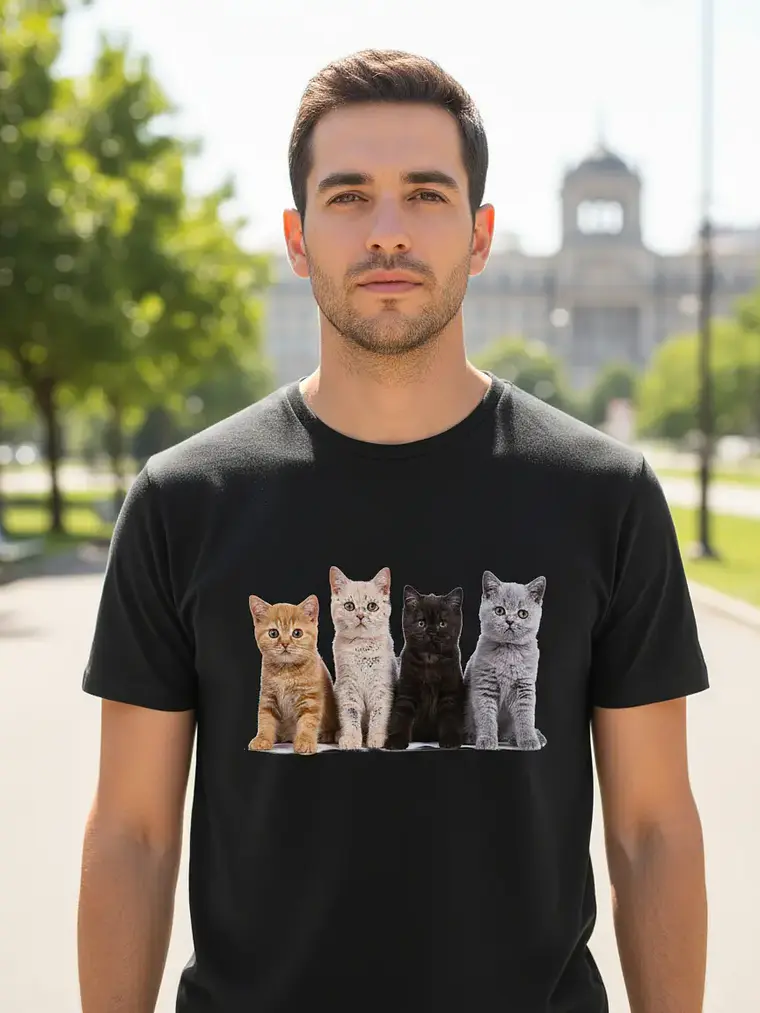 Polera Gato - Ver 04 - Michi - Vale Gamess 1