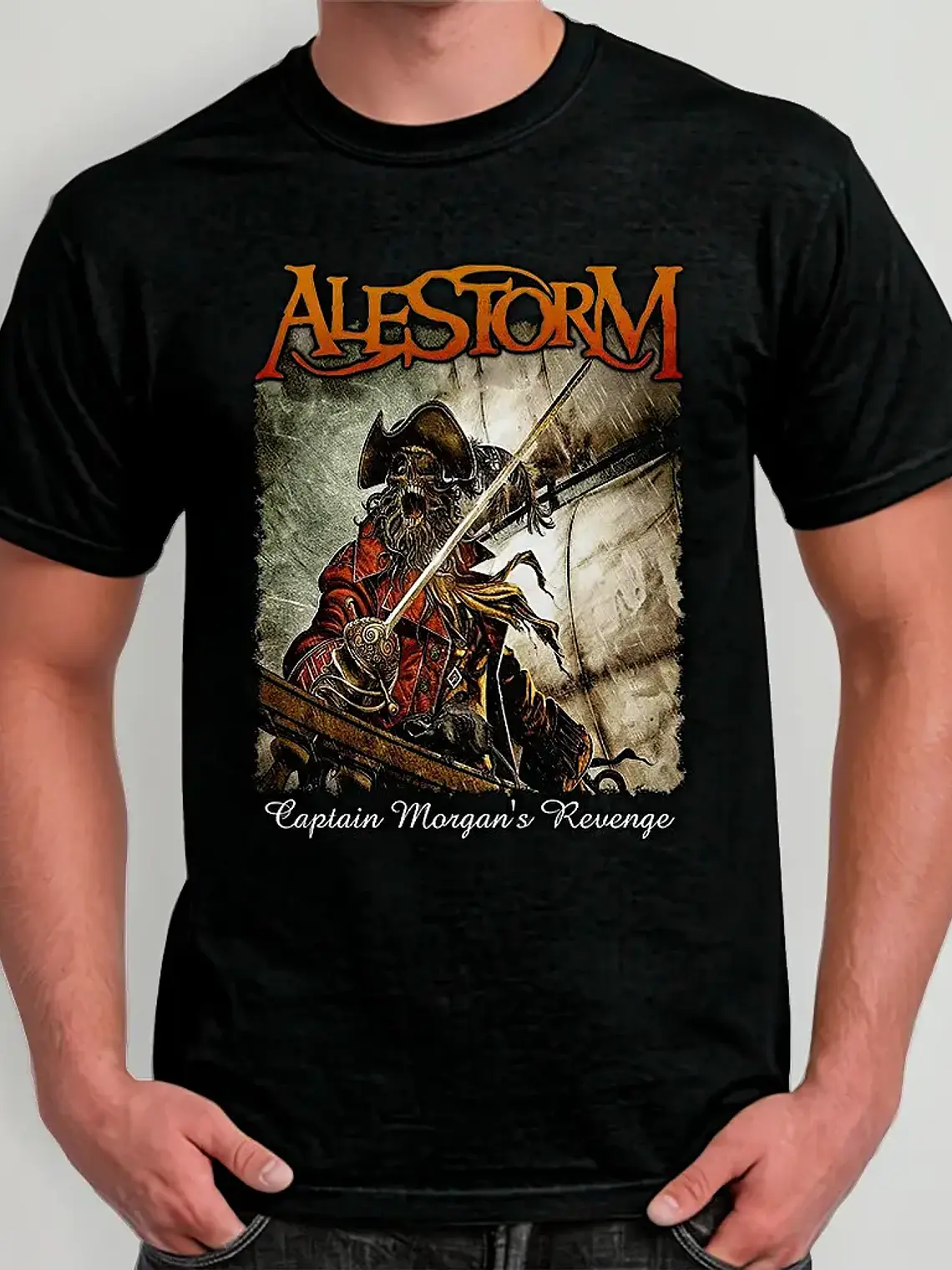 Polera Alestorm - Ver 01 - Captain Morgan's Revenge 1