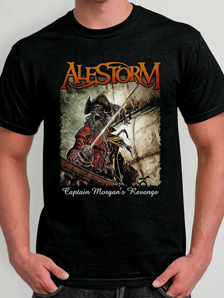 Polera Alestorm - Ver 01 - Captain Morgan's Revenge 1