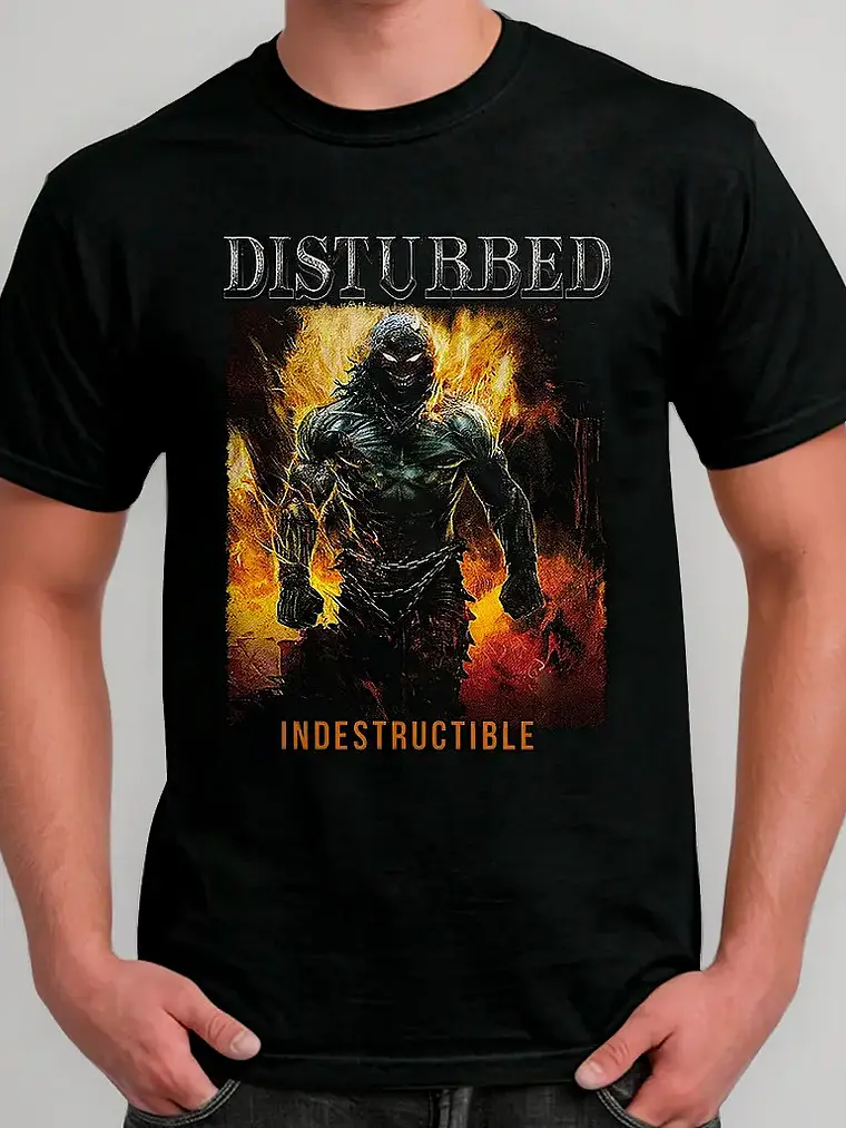 Polera Disturbed - Ver 05 - Indestructible 1