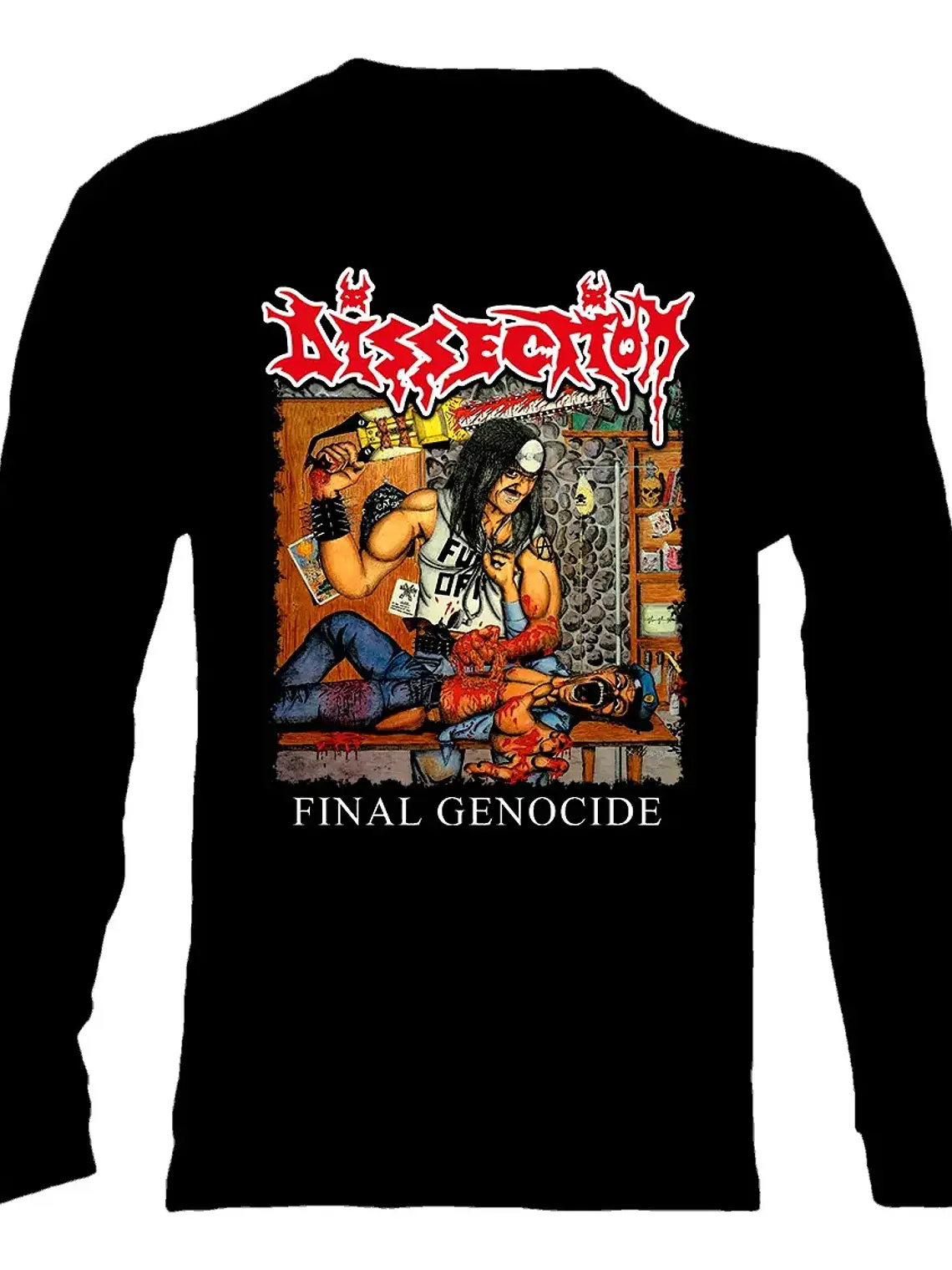 Polera Manga Larga Dissection - Ver 01 - Final Genocide 1