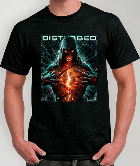 Polera Disturbed - Ver 09 - Divisive