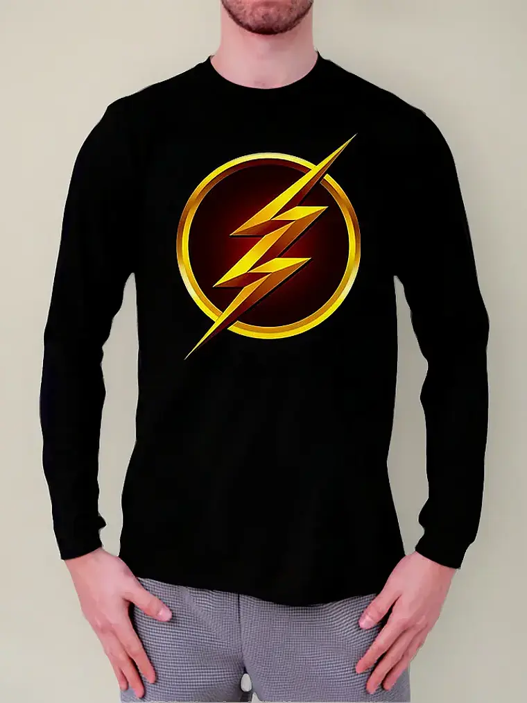 Polera Manga Larga Flash - Ver 02 - Vale Gamess 1