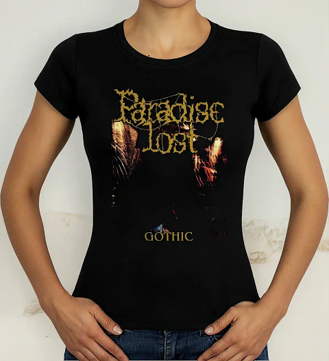 Polera Elasticada Mujer Paradise Lost - Ver 07 - Gothic