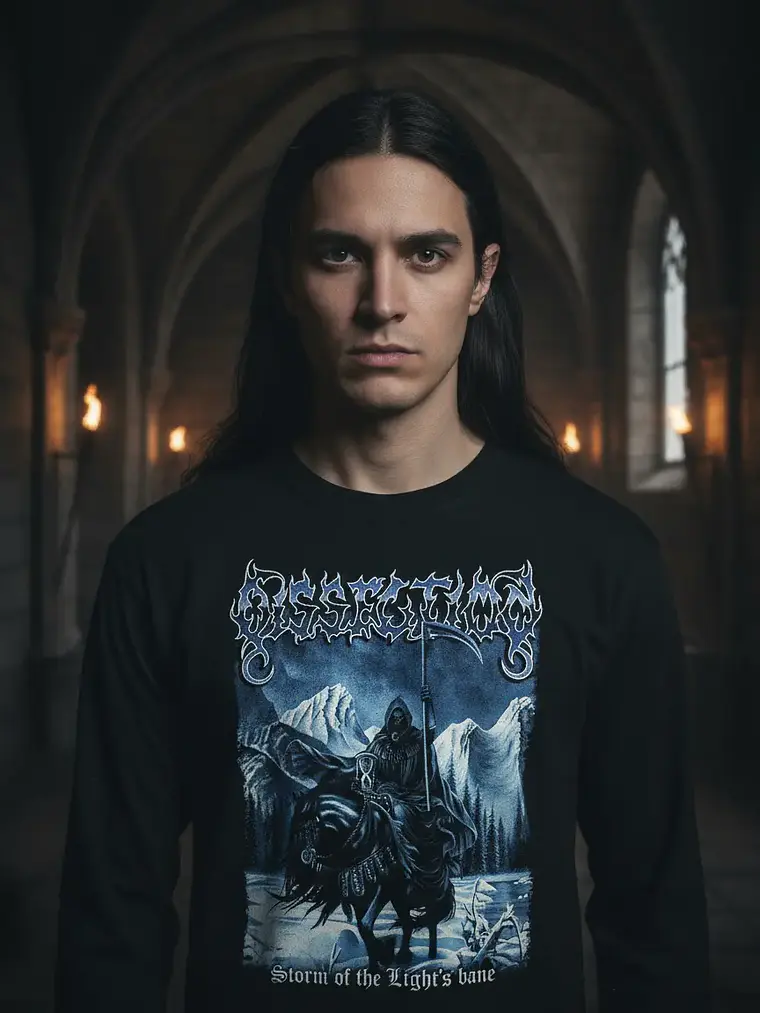 Polera Manga Larga Dissection - Ver 08 - Storm Of The Light' 1