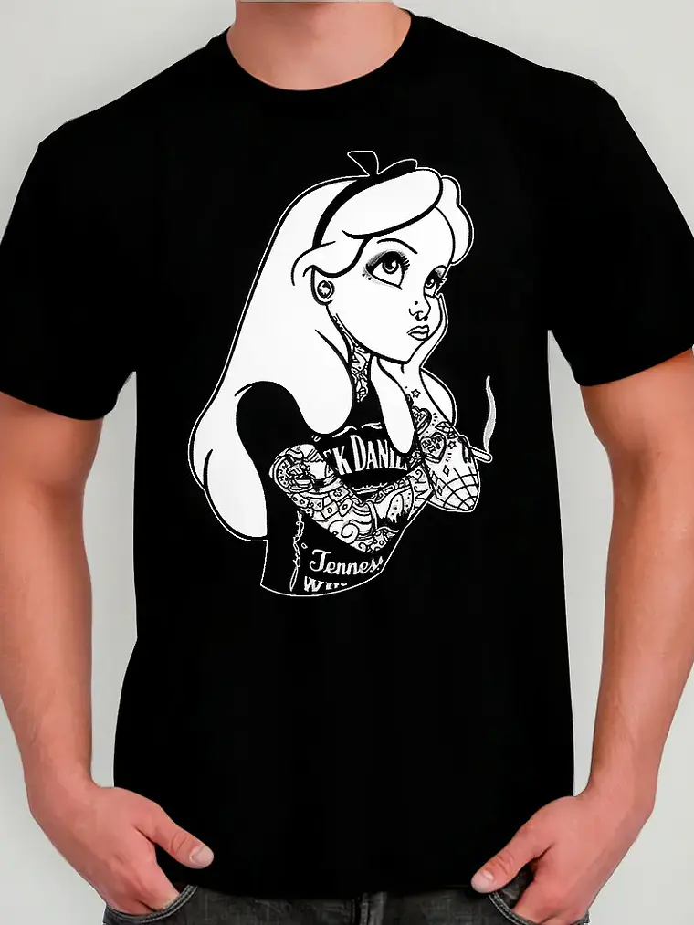 Polera Caricatura - Ver 01 - Vale Gamess 1