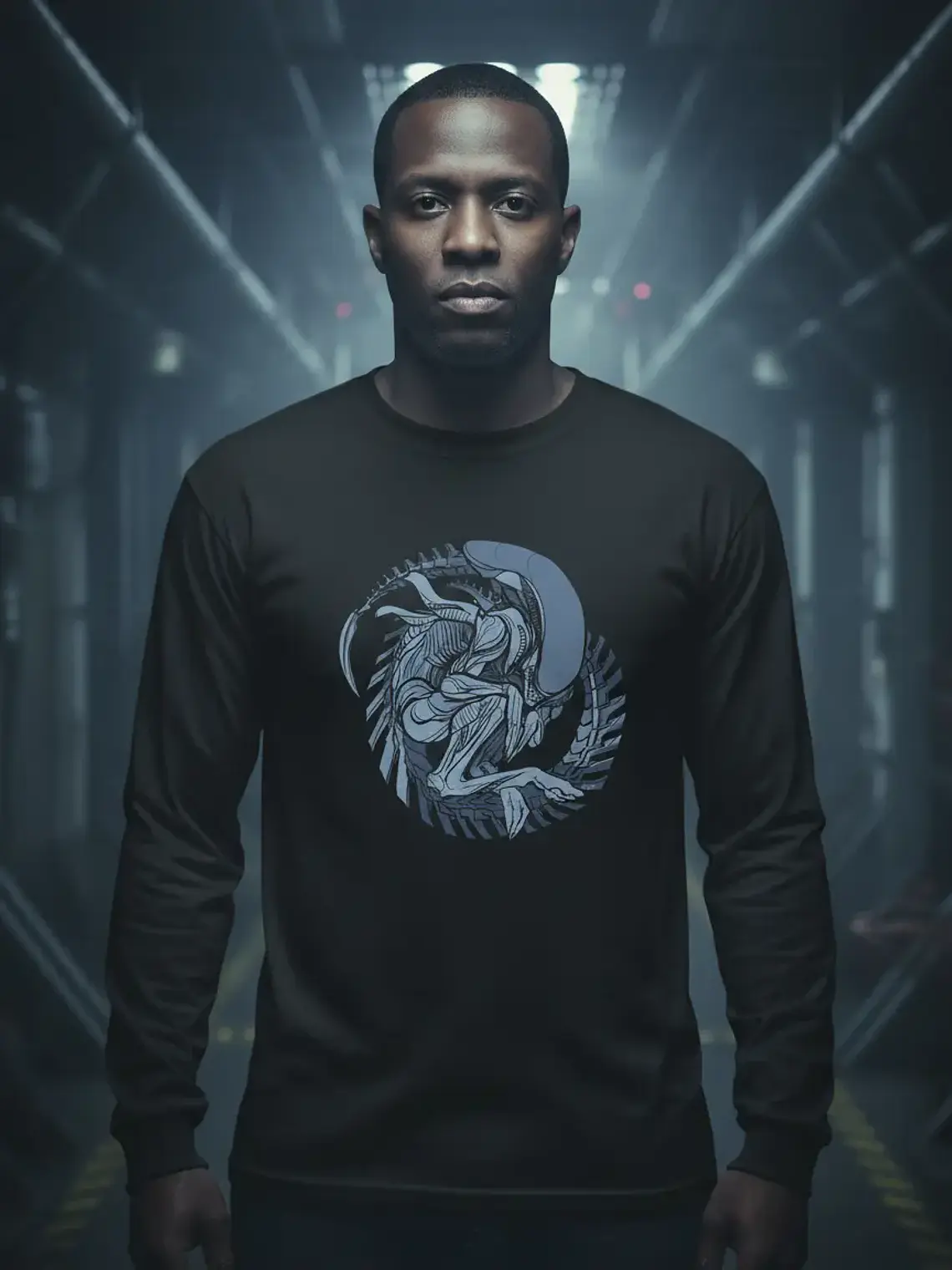 Polera Manga Larga Alien - Ver 03 - Vale Gamess 1